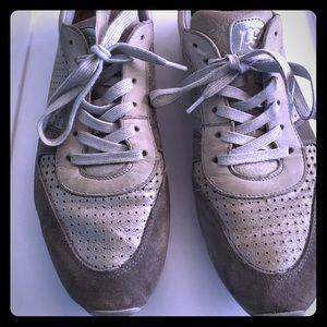 Paul Green Silver Cameo Sneakers 8.5